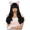 Shaoxing Keqiao Chengyou Textile Co.,Ltd Costumes Accessories Lina Black Wavy Long Wig for Adults 810077659335