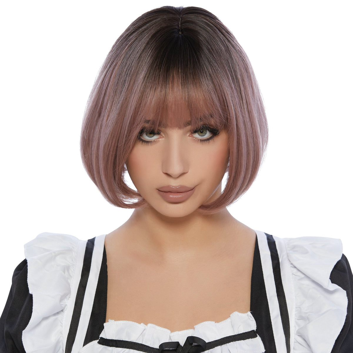 Shaoxing Keqiao Chengyou Textile Co.,Ltd Costumes Accessories Machi Pink Short Bob Wig for Adults 810077659342