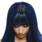 Shaoxing Keqiao Chengyou Textile Co.,Ltd Costumes Accessories Naomi Blue Wavy Long Wig for Adults 810077659359