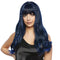 Shaoxing Keqiao Chengyou Textile Co.,Ltd Costumes Accessories Naomi Blue Wavy Long Wig for Adults 810077659359