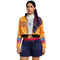 Shaoxing Keqiao Chengyou Textile Co.,Ltd Costumes Kpop Anime Cosplay Rumi Lead Idol Costume for Adults, Demon Hunters