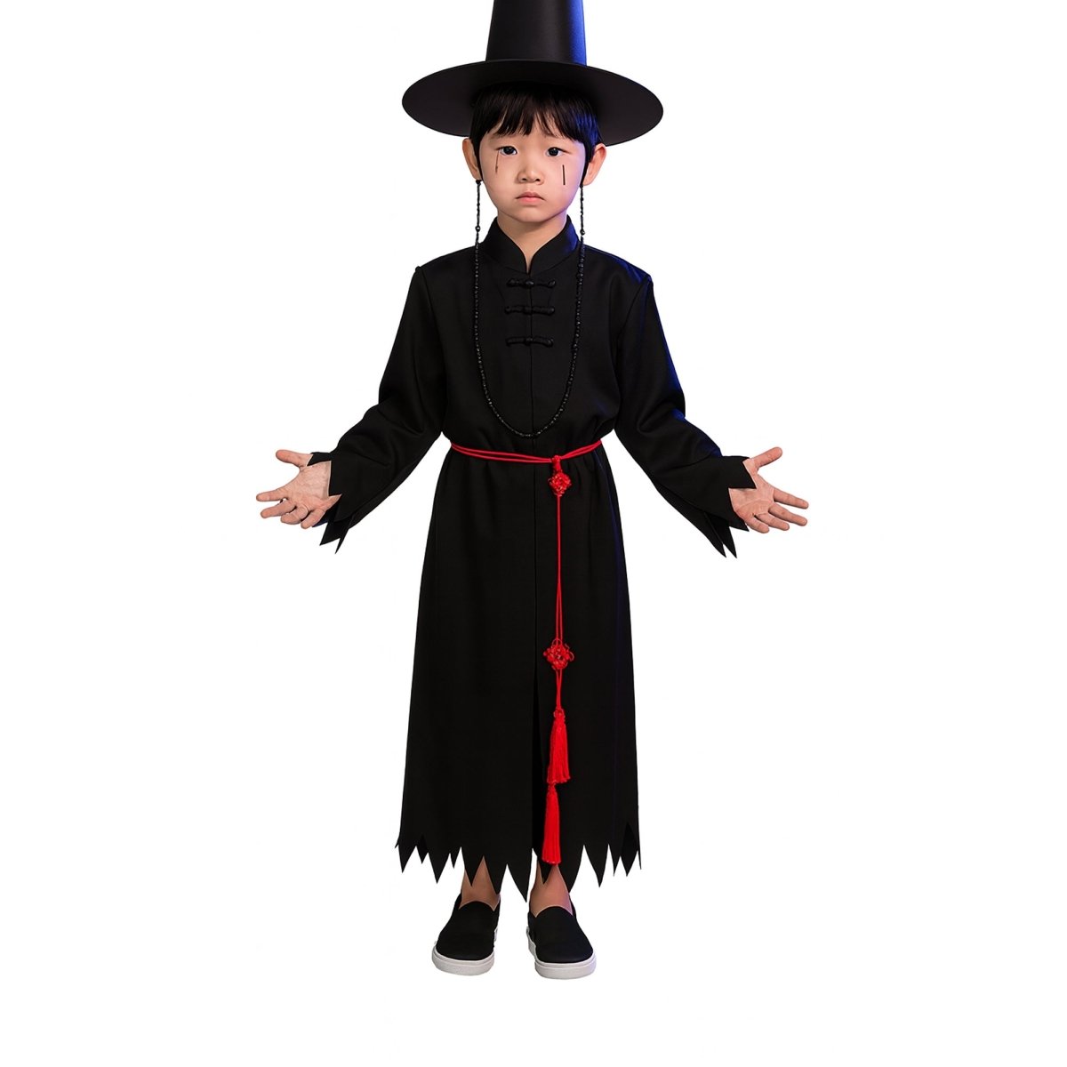Shaoxing Keqiao Chengyou Textile Co.,Ltd Costumes Kpop Anime Cosplay Saja Boy Costume for Kids, Demon Hunters