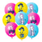 Shaoxing Keqiao Chengyou Textile Co.,Ltd Kids Birthday Dancing Idols Birthday Latex Balloons, 12 Inches, 12 Count 840482507587