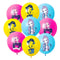 Shaoxing Keqiao Chengyou Textile Co.,Ltd Kids Birthday Dancing Idols Birthday Latex Balloons, 12 Inches, 12 Count 840482507587