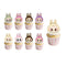 Shaoxing Keqiao Chengyou Textile Co.,Ltd Kids Birthday Lafufu Birthday Cupcake Toppers, 12 Count 840482507235