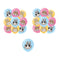 Shaoxing Keqiao Chengyou Textile Co.,Ltd Kids Birthday Lafufu Birthday Latex Balloons, 12 Inches, 12 Count 840482507228