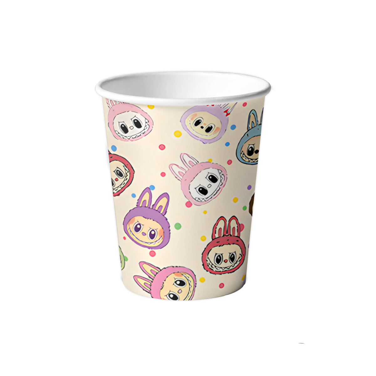 Shaoxing Keqiao Chengyou Textile Co.,Ltd Kids Birthday Lafufu Paper Cups, 9 Oz, 10 Count 840482507211
