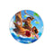 Shaoxing Keqiao Chengyou Textile Co.,Ltd Kids Birthday Moana Birthday Large Round Lunch Paper Plates, 9 Inches, 10 Count 840482505255