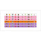 Shaoxing Keqiao Chengyou Textile Co.,Ltd Kids Birthday Moana Birthday Rubber Bracelets, 6 Count 840482505354