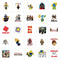 Shaoxing Keqiao Chengyou Textile Co.,Ltd Kids Birthday Roblox Stickers, Assortment, 25 Count 810077655405
