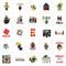Shaoxing Keqiao Chengyou Textile Co.,Ltd Kids Birthday Roblox Stickers, Assortment, 25 Count 810077655405