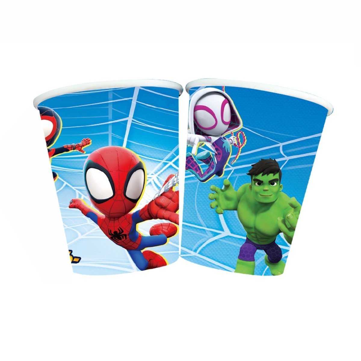 Shaoxing Keqiao Chengyou Textile Co.,Ltd Kids Birthday Spidey Birthday Paper Cups, 10 Count 840482505415