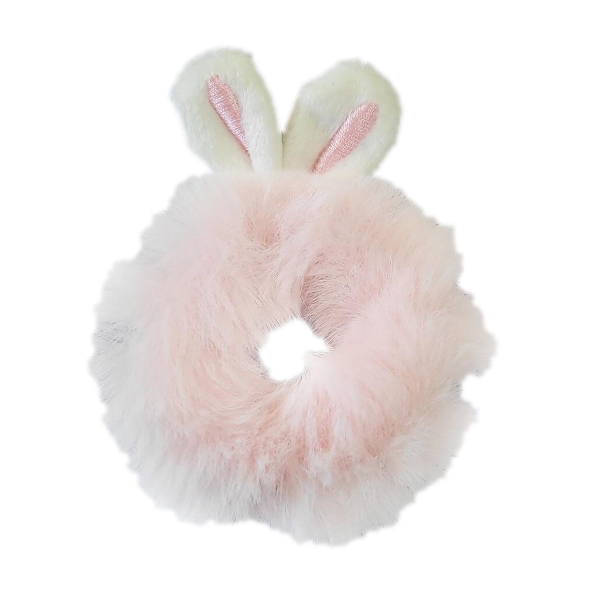 SHENZHEN DASHENG ELECTRONIC TECHNOLOGY CO. Impulse Buying Fluffy Bunny Scrunchie, 1 Count