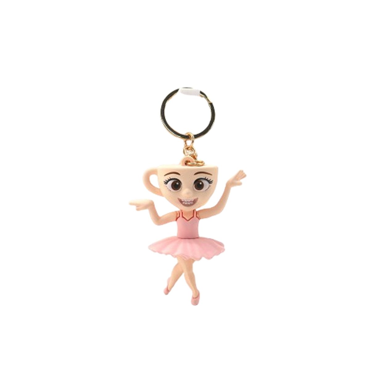 Italian Brainrot Ballerina Cappuccina Keychain | Party Expert
