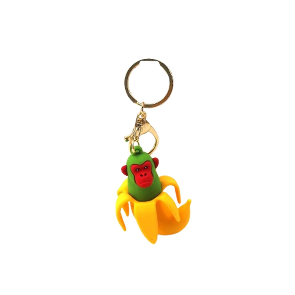 Shenzhen Huiboxin Electronics Co. Ltd Impulse Buying Italian Brainrot Shimpanzinni Bananin Keychain, 1 Count 840482509857