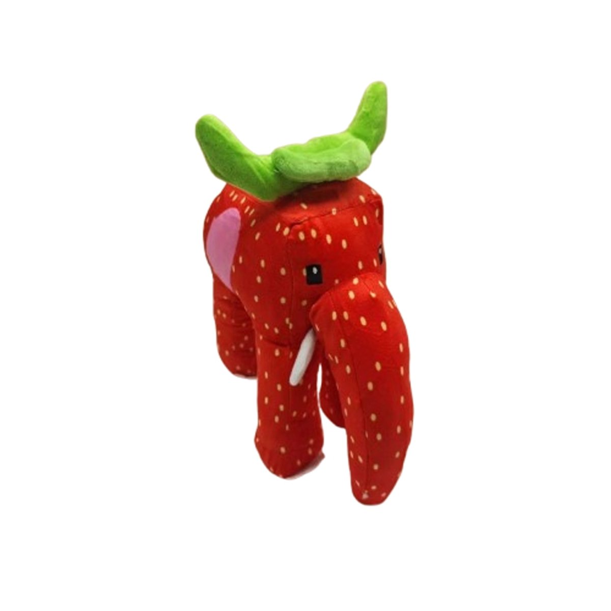 Shenzhen Huiboxin Electronics Co. Ltd Impulse Buying Italian Brainrot Strawberry Elephant Plush, 10 Inches, 1 Count 840482509796