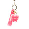 Shenzhen Huiboxin Electronics Co. Ltd Impulse Buying Light Pink Barbie Heart Keychain, 1 Count 810120712239