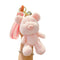 Shenzhen Huiboxin Electronics Co. Ltd Impulse Buying Pink Bear Plush Keychain, 1 Count 810120713618