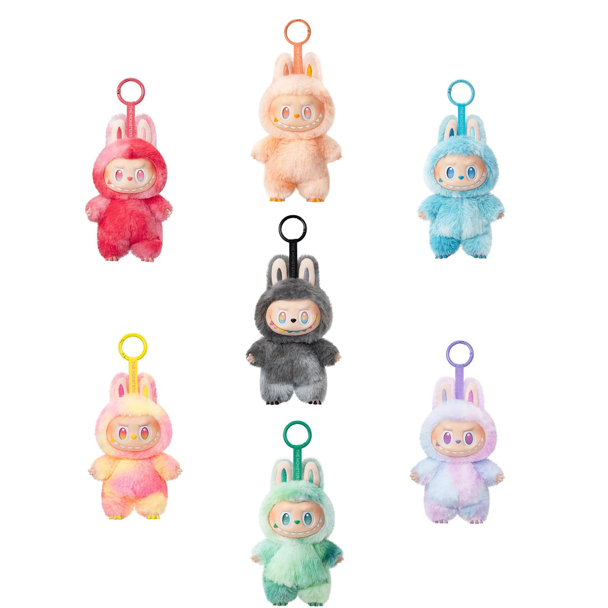 Shenzhen Huiboxin Electronics Co. Ltd Plushes Energy Monster Keychain, Labubu Inspired, Assortment, 1 Count 6931571071929