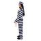 SHENZHEN PARTYGEARS DEVELOPMENT CO. LTD Costumes Jailbird Costume for Adults, Black and White Striped Pants and Top