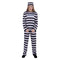 SHENZHEN PARTYGEARS DEVELOPMENT CO. LTD Costumes Jailbird Costume for Kids, Black and White Striped Pants and Top 810077658925