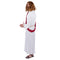 SHENZHEN PARTYGEARS DEVELOPMENT CO. LTD Costumes Jesus Costume for Adults, White Robe with Red Sash 810077658864