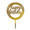 SIU & SONS INT'L TRADING Cake Supplies Cake Topper Happy Birthday, 7 Inches, 1 count