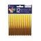 SIU & SONS INT'L TRADING Cake Supplies Gold Acrylic Cakesicle Stick, 12 count