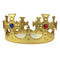 SIU & SONS INT'L TRADING Costume Accessories King Golden Crown, 1 Count