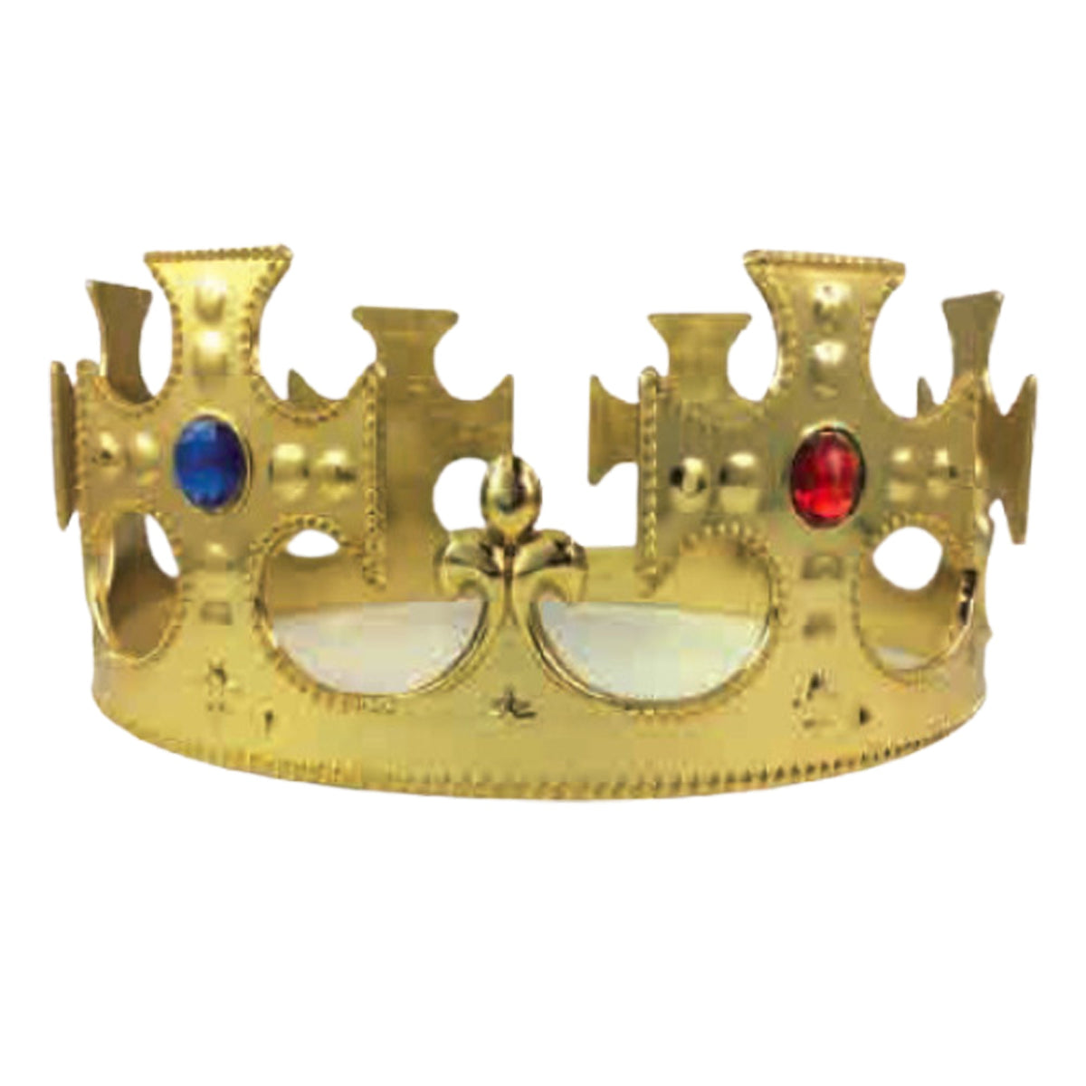 SIU & SONS INT'L TRADING Costume Accessories King Golden Crown, 1 Count