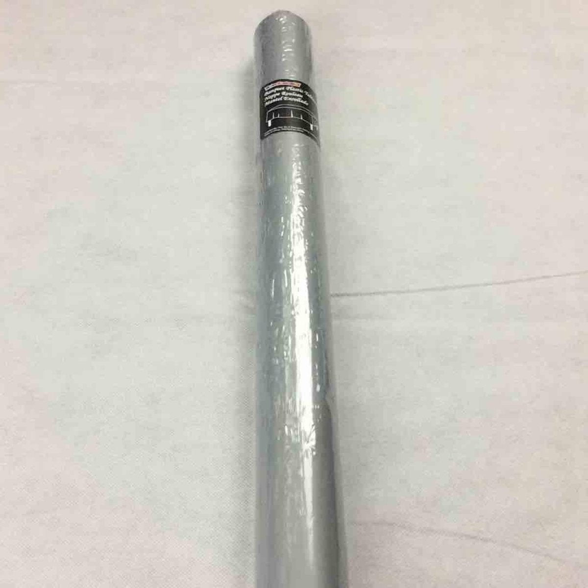 SIU & SONS INT'L TRADING Disposable-Plasticware Plastic Table Cover Roll, Silver, 40 x 1200 Inches, 1 Count 801362511940