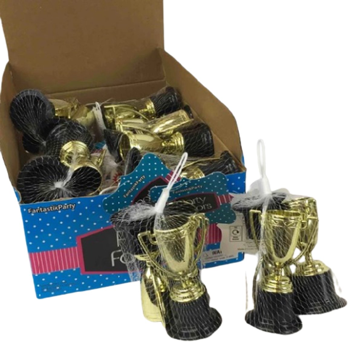 SIU & SONS INT'L TRADING Kids Birthday Winner Trophies, 3 Count