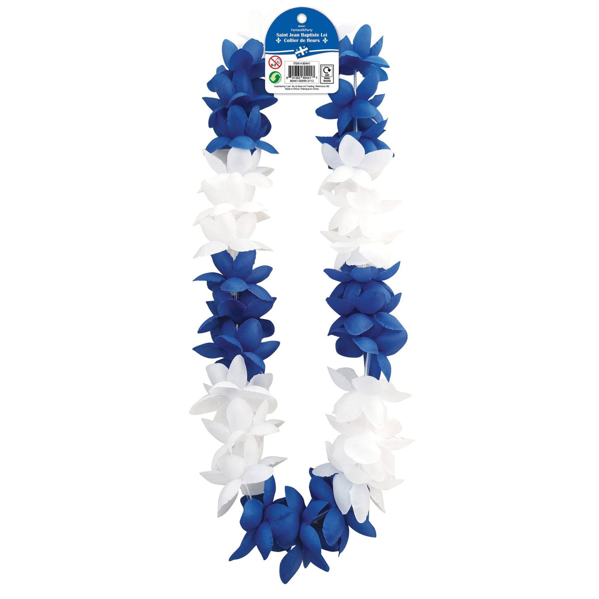 SIU & SONS INT'L TRADING St-Jean-Baptiste Quebec Lei Necklace, 1 Count 801362804417