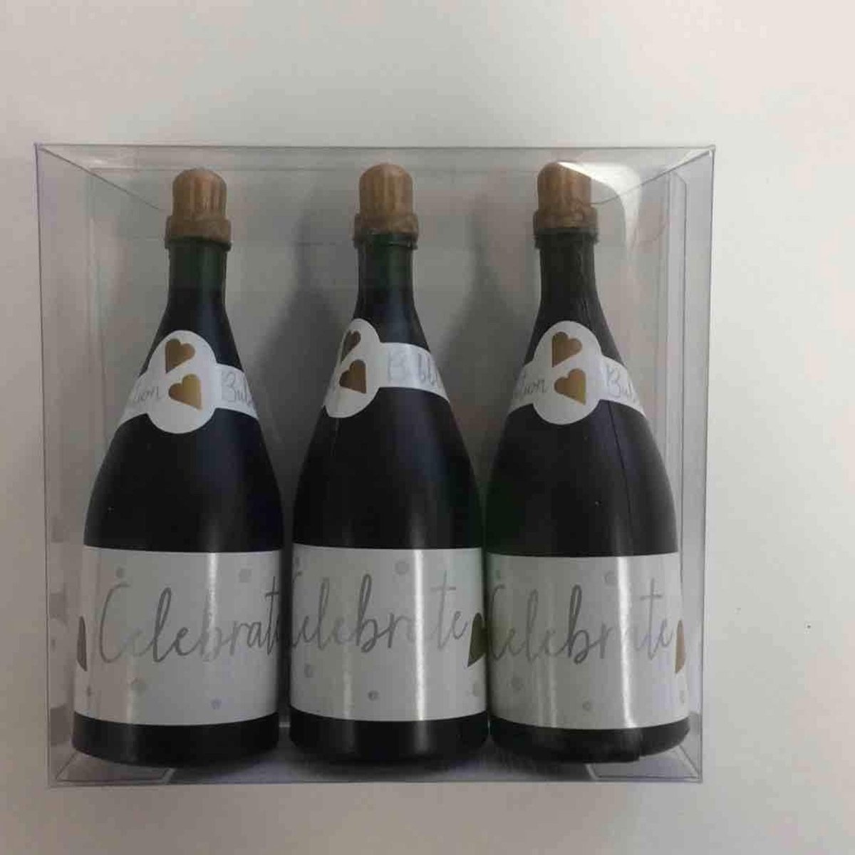 SIU & SONS INT'L TRADING Wedding Champagne Bubbles, 3 Count