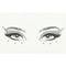 SS INTERNATIONALS Costume Accessories Iridescent Eyeshadow Face Art Crystal Stickers, 1 Count 840482505729