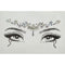 SS INTERNATIONALS Costume Accessories Iridescent Fairy Face Art Crystal Stickers, 1 Count 840482505712