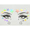 SS INTERNATIONALS Costume Accessories Iridescent Stars Face Art Crystal Stickers, 1 Count 840482505699