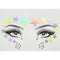 SS INTERNATIONALS Costume Accessories Iridescent Stars Face Art Crystal Stickers, 1 Count 840482505699