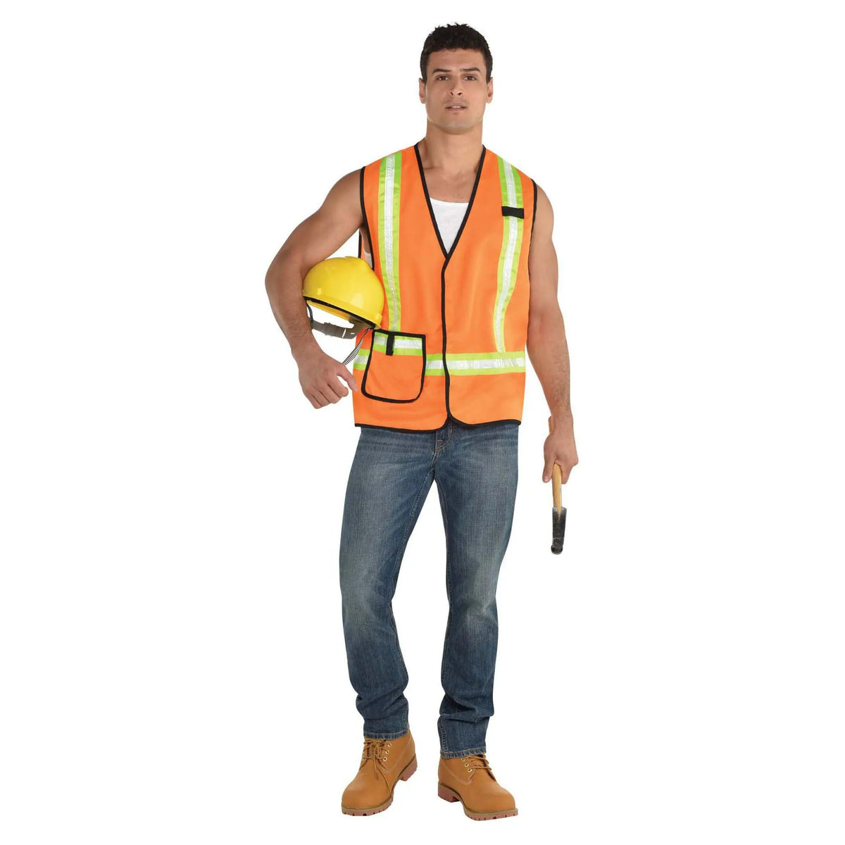 SUIT YOURSELF COSTUME CO. Costume Accessories Construction Worker Vest for Adults 013051827861