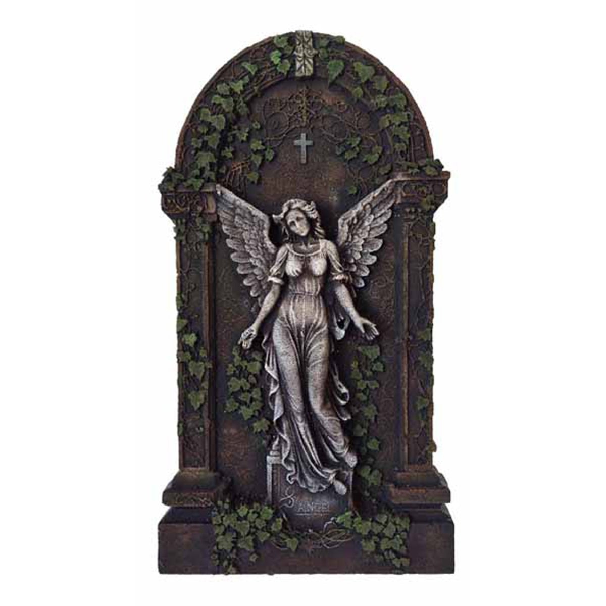 SUNSTAR INDUSTRIES Halloween Angel Tombstone, 36 Inches, 1 Count 762543665121