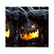 SUNSTAR INDUSTRIES Halloween Jack O'lantern Light-Up Garland, 89 Inches, 1 Count 762543616093