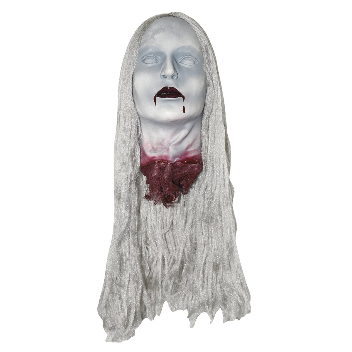 SUNSTAR INDUSTRIES Halloween Scary Woman Head Hanging Decoration, 1 Count 762543608500