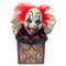 SUNSTAR INDUSTRIES Halloween Tabletop Animated Clown in the Box, 10 Inches, 1 Count