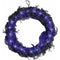 SUNSTAR INDUSTRIES Halloween Wreath with Spiders Light-Up, 15 Inches, 1 Count 762543666241