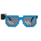 Taizhou Two Circles Trading Co. Ltd. Costume Accessories Blue LED Neon Sunglasses for Adults 810120719276