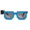 Taizhou Two Circles Trading Co. Ltd. Costume Accessories Blue LED Neon Sunglasses for Adults 810120719276