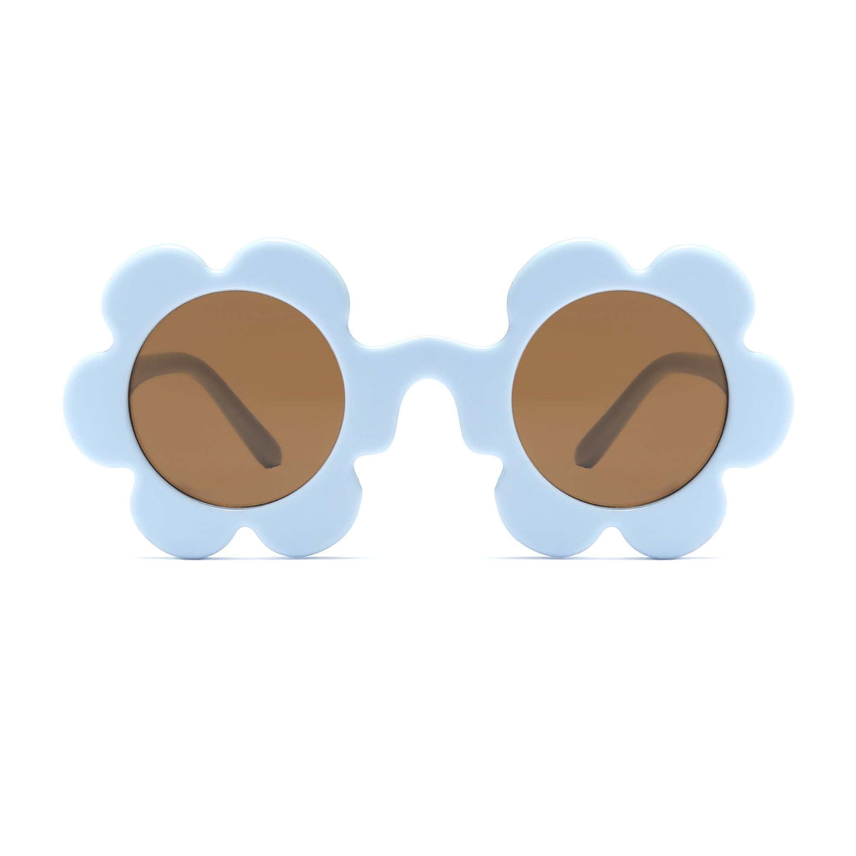 Taizhou Two Circles Trading Co. Ltd. Costume Accessories Blue Sunflower Shape Glasses for Adults 810077658734
