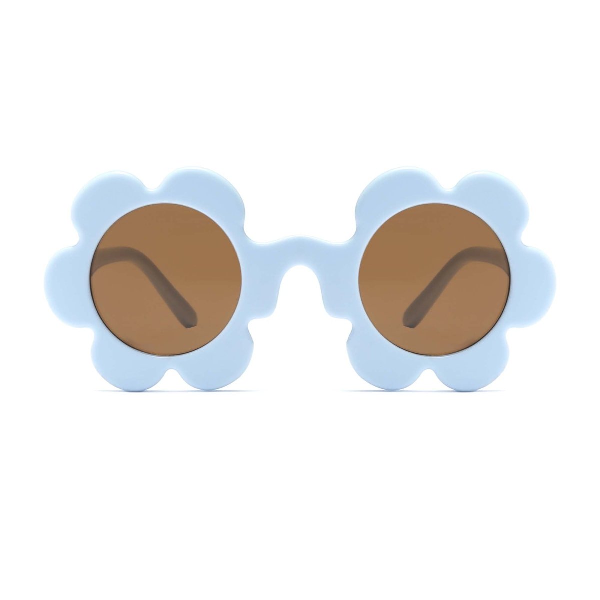 Taizhou Two Circles Trading Co. Ltd. Costume Accessories Blue Sunflower Shape Glasses for Adults 810077658734