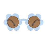 Taizhou Two Circles Trading Co. Ltd. Costume Accessories Blue Sunflower Shape Glasses for Adults 810077658734