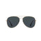 Taizhou Two Circles Trading Co. Ltd. Costume Accessories Gold Aviator Glasses for Adults 810077658680